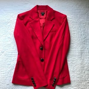 J.Crew Red Classic Blazer